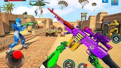 FPS Robot Shooting Game | Level 1-5 Android And offline gameplay#16