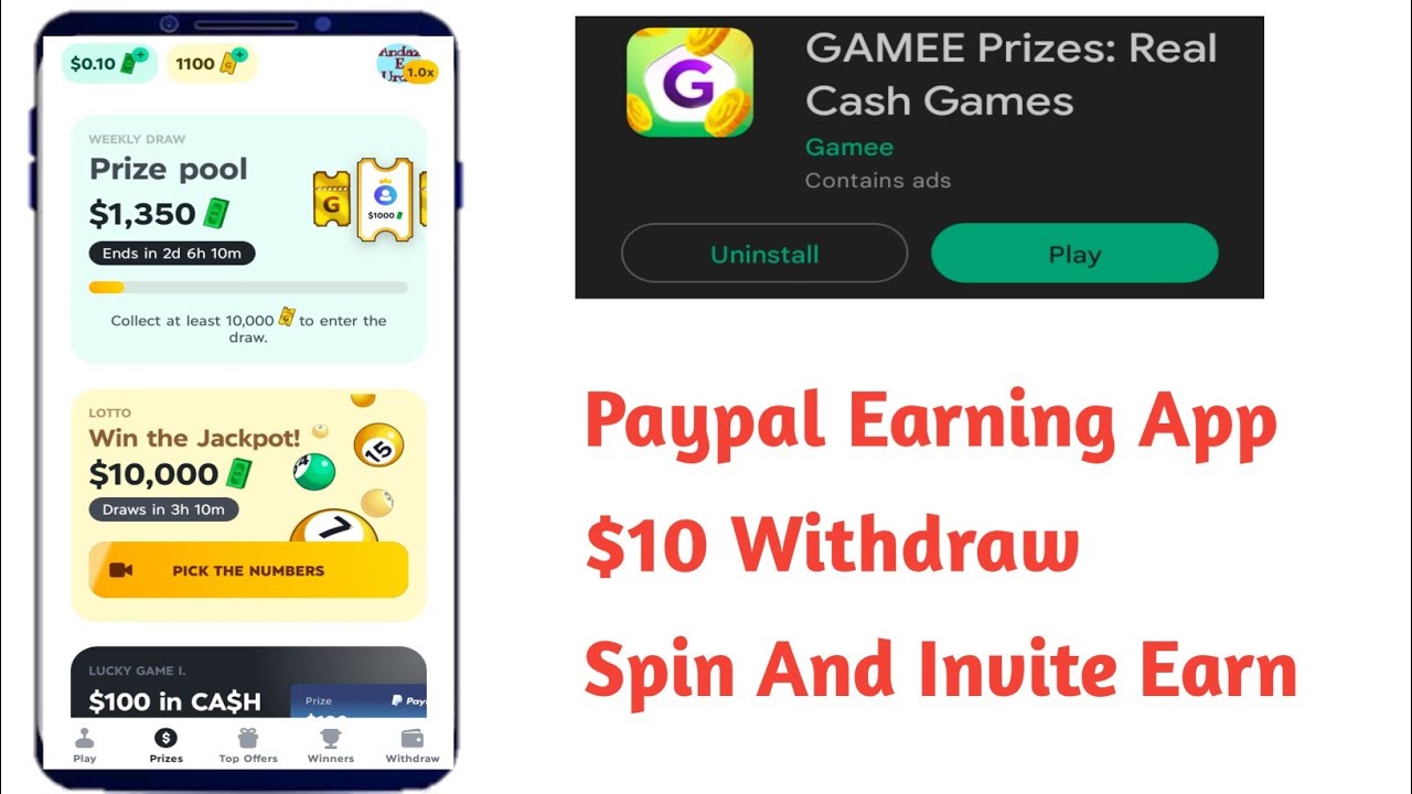 Gamee Prizes Payment Proof - Gamee Prizes App Review - Gamee Prizes Cash Out