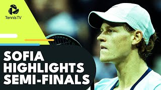Sinner Faces Rune Musetti Battles Huesler Sofia 2022 Semi-Final Highlights