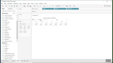 Part 6: Starting to Explain Tall vs Wide Data using Tableau Desktop