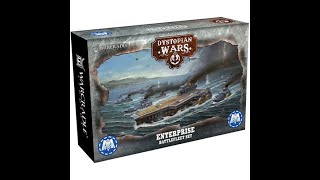 Rob Looks At Dystopian Wars Enterprise Battlefleet set