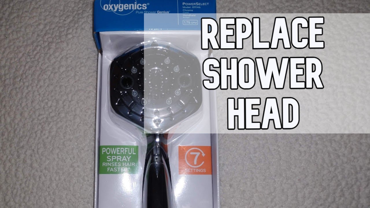 How to replace a shower head DIY video #diy #showerhead #bathroom - YouTube