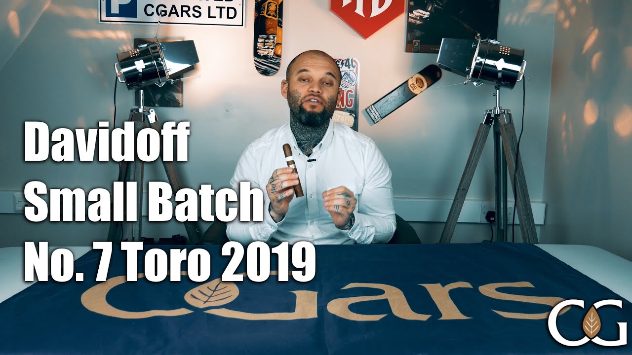 C.Gars Ltd Taste Test Video - Davidoff Small Batch No  7 Toro 2019