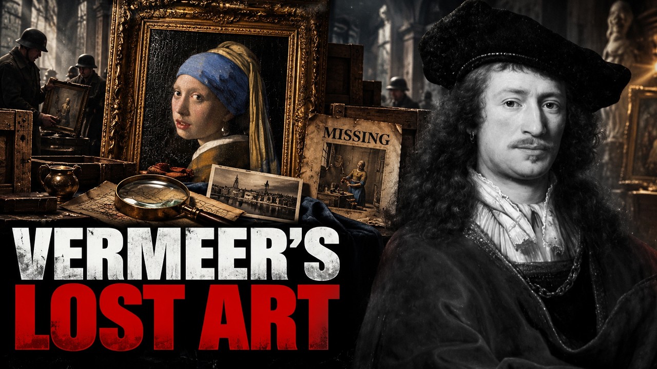 Who Stole Vermeer’s Masterpieces During WWII? | The Greatest Art Theft Mystery | Vermeer | History
