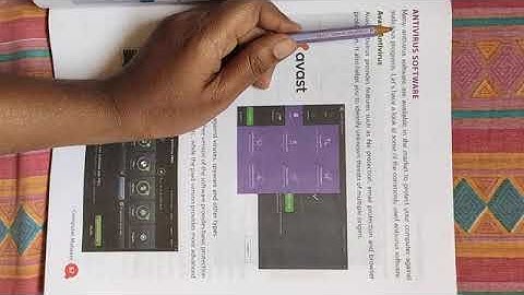 Class - 7th .. Chapter _ 5 .. (Part : 2) .. Antivirus Software.. From the book Prachi ..