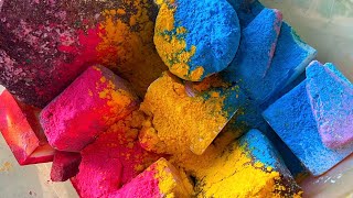 Variety Bucket, pies, pasted, and plains!▫️Gym Chalk ASMR▫️Oddly Satisfying