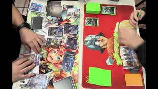 Blue Purple Aggro vs Green Blue Wing | R2 | Gundam Card Game