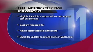 VSP: Fatal motorcycle crash under investigation in Wise County, VA