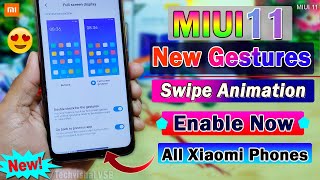 Finally MIUI 11 New Swipe Gestures Update Enable Any Xiaomi Phones | MIUI 11 Android 10 Gestures screenshot 1
