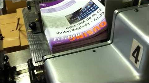 Mainstream Direct - C4 Envelope Enclosing on a CMC Line