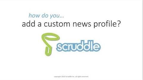 How to add a custom news feed