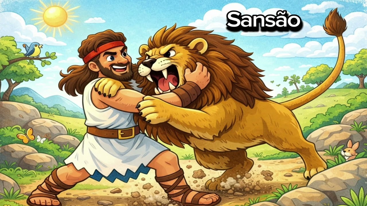 SANSÃO, O FORTE DE DEUS.