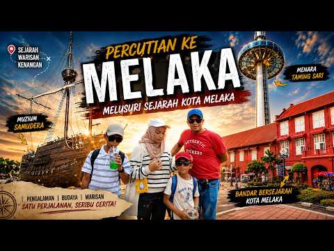 Melaka Trip 2026 | Jejak Sejarah Bandar Hilir, Naik Menara Taming Sari & Explore Muzium Ikonik!