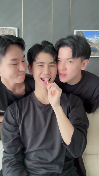 想要吃誰的棒棒糖Whose lollipop do you want to eat?#Thruple #gay #travel#gaycouples #travel #lollipop  #love