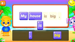 Sentence Maker - Educational Game for Kids | Learn Basic Easy English Words For Children screenshot 4