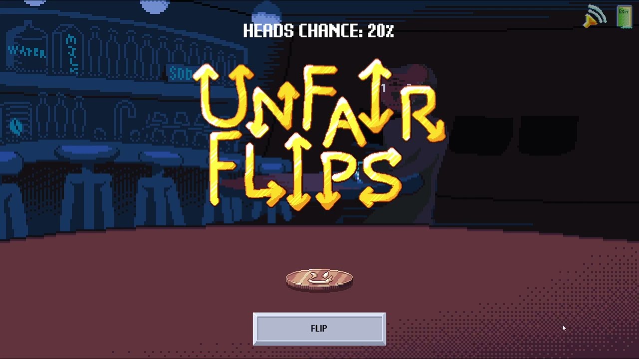 Unfair Flips - FULL GAME - NO COMMENTARY - ENDING: Flip The Coin Too High (20%Chance)