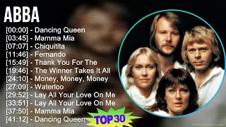ABBA 2024 MIX Favorite Songs - Dancing Queen, Mamma Mia, Chiquitita, Fernando