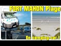 Fort mahon plage et son aire  campingcar vanlife nomade