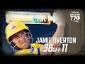 Jamie Overton I 38 off 11 balls I Day 4 I Team Abu Dhabi I Abu Dhabi T10 I Season 4