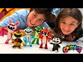 Las Figuras de Plastilina de los Nightmare Critters con Dani y Evan