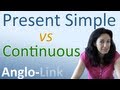 Present Simple vs Present Continuous - Learn English Tenses (Lesson 1)