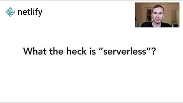 What is "serverless"?