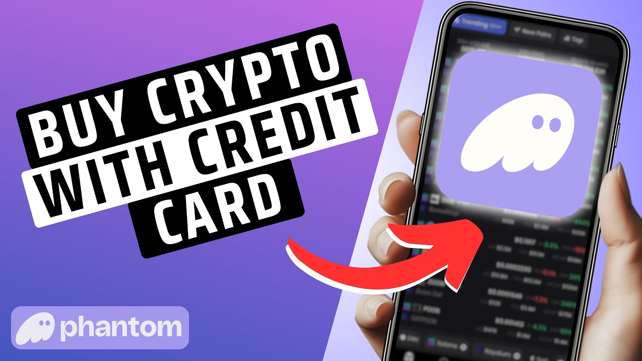 How To Buy Crypto On Phantom Wallet With a Credit Card - YouTube