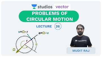 L26: Problems of Circular Motion | Engineering Mechanics | UPSC ESE