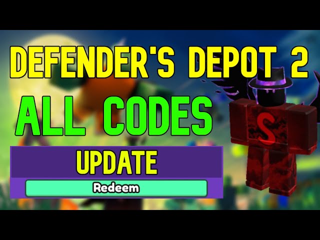 Defenders Depot 2 Codes December 2023 - RoCodes