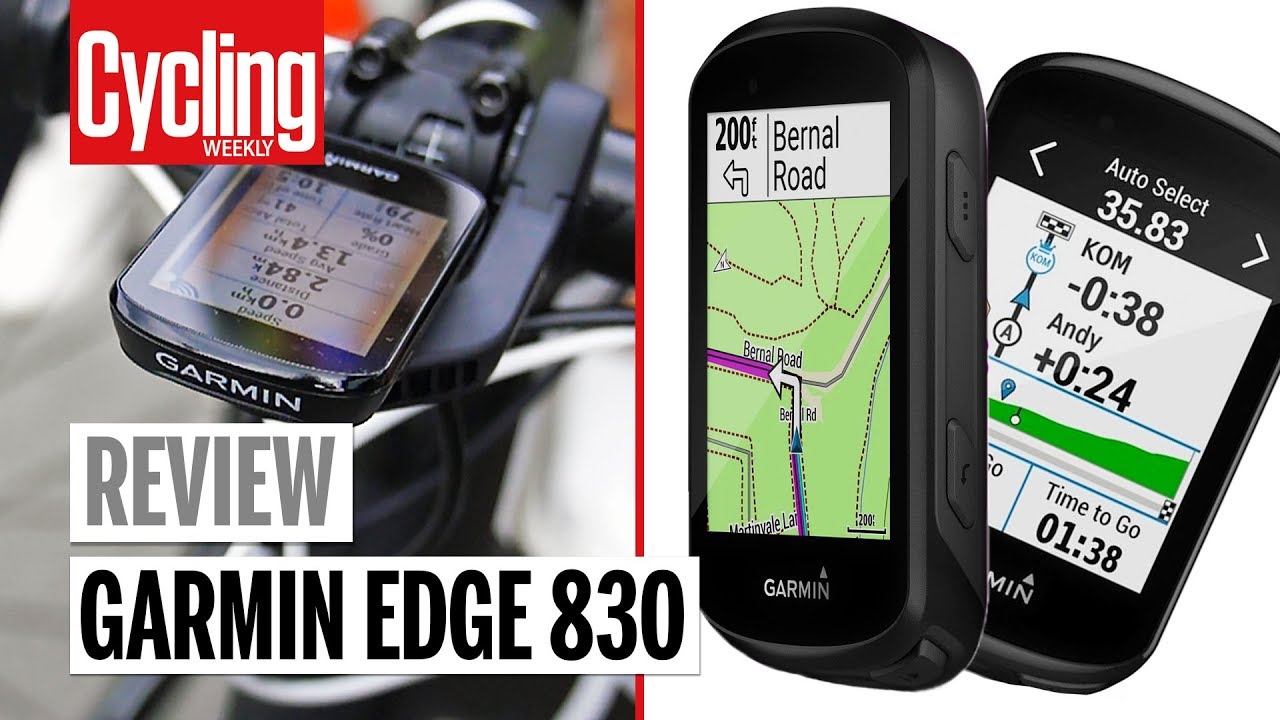 Garmin Edge 830 Review - Part One - Navigation, Climb Pro, Water Test,  Profiles, In the Box 
