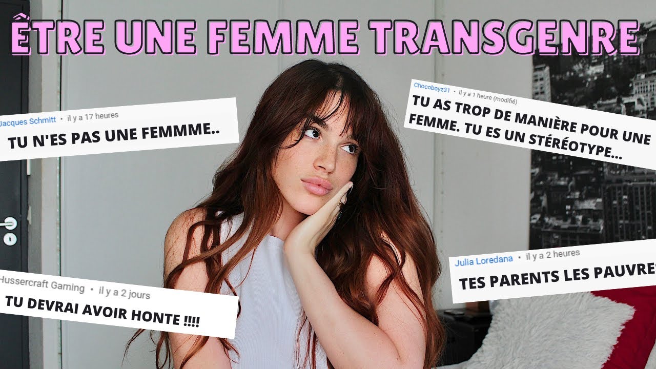 ÊTRE UNE FEMME TRANSGENRE EN TENDANCE YOUTUBE !