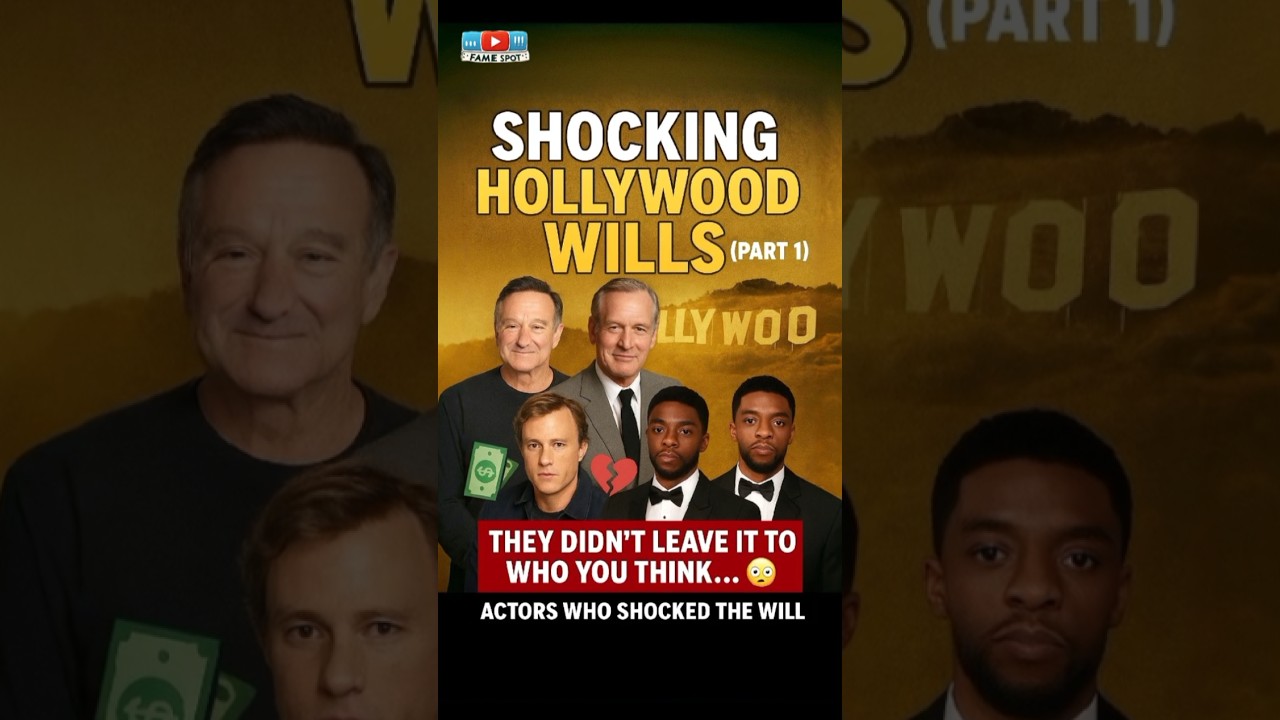 Hollywood Actors and Their SHOCKING Last Wills 