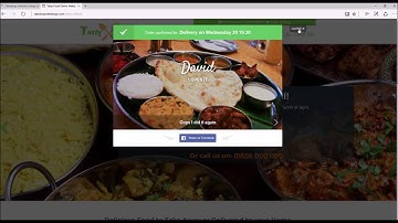 Online Food Ordering System Demo