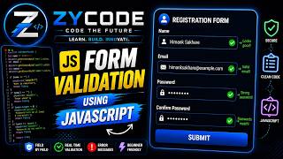 Form Validation Using JS | ZYCODE