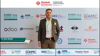 CHRO Conclave 2026 - Addressing by Dr. Nirav Mandir, Shree Ramkrishna Exports (SRK)