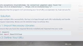How to Scrape Multiple URLs with Python&#39;s BeautifulSoup