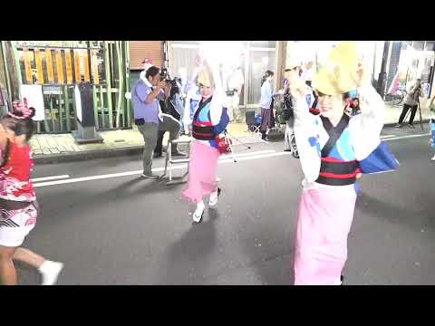 やっと連仙台 みちのく阿波おどり 2019 ㏌ 郡山 大町商店街 流し踊り