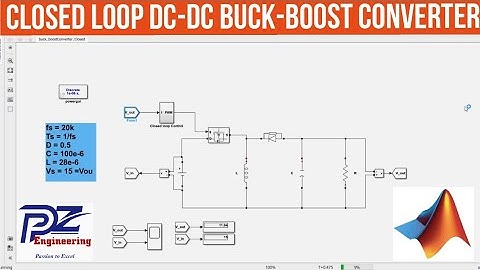 Design and simulation of DC-DC BUCK-Boost Converter using PI Controller in MATLAB/Simulink