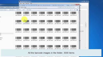 Barcode sequence incl. letters, hyphens, digits.