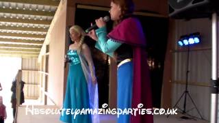 Frozen Show at Twinlakes | Anna | Elsa | Absolutely Amazing Children's Parties