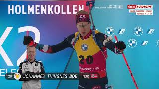 BIATHLON 2024 INDIVIDUEL HOMMES OSLO-HOLMENKOLLEN 2024