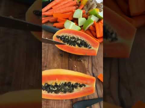 Video Nước Ép Đu Đủ Đẹp Da | Công Thức Nước Ép Trái Cây #5... - youtube