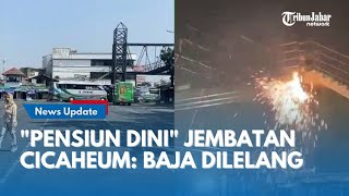 Dibongkar Malam Demi Proyek BRT, Kini JPO di Terminal Cicaheum Bandung Kosong: Baja Segera Dilelang 