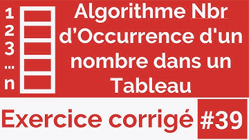 Exercice corrigé #39: Calcul du nombre d
