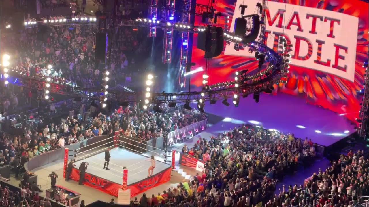 MATT RIDDLE RETURNS TO WWE MONDAY NIGHT RAW 4/3/2023 rawaftermania