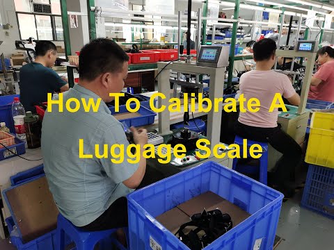 Calibration proceedure of