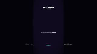 API vs Webhooks Explained
