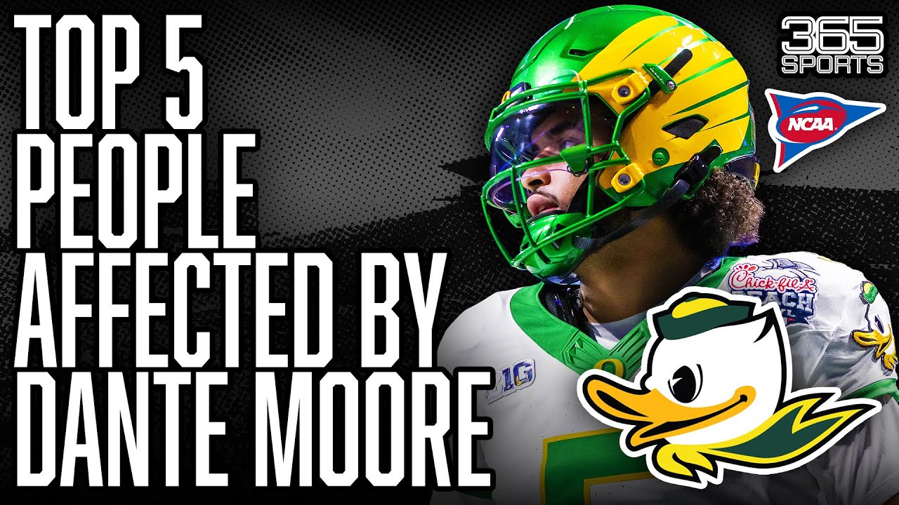 Top 5 People Affected by Dante Moore Staying at Oregon