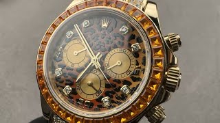 Rolex Daytona "Leopard" 116598SACO-0001 - Rolex Certified Pre-Owned Review