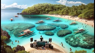 4K Philippines  Sumilon Island Summer Mix 2024  Vocal Tropical Soft House Music Chill Out